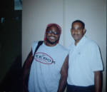 Andr� and actor/musician Malcolm-Jamal Warner
